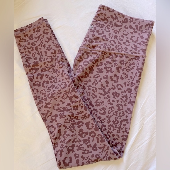 Athleta Pants - Athleta Leopard Elation Ultra High Rise Tight